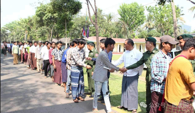 首批吃螃蟹：缅甸第一期服兵役学员班在首都内比都开启