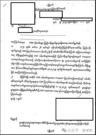 缅甸的这颗螺丝拧紧了！曾参加反军方CDM运动的公务员出国有危险！