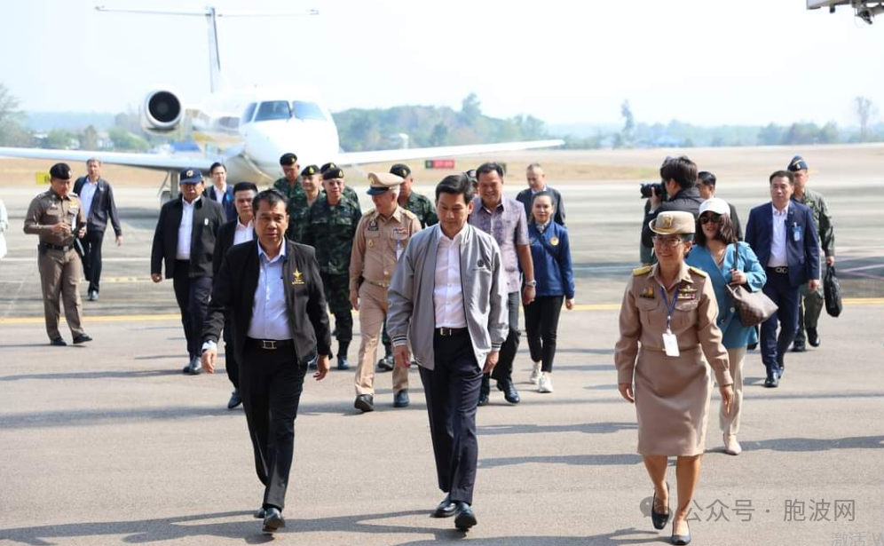 泰国副总理兼外长代替总理视察泰缅边境迈邵市