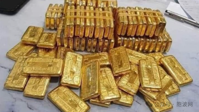 随着国际金价的下降，缅甸黄金价回落