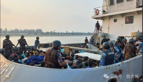 逃亡至孟加拉的288名缅军败兵被送返