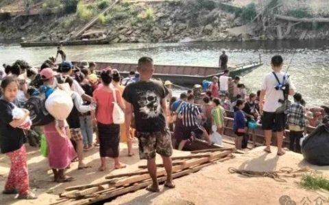 极度关注：泰国当局加强安置因妙瓦迪战火逃离家园的数千缅甸民众