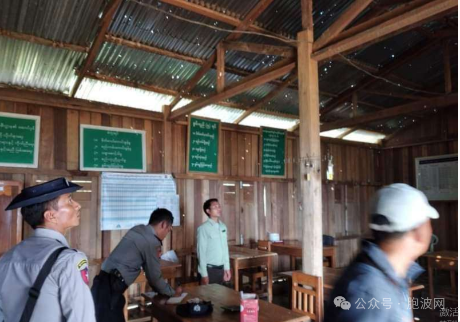 实皆省纳迦少数民族地区降冰雹房屋受损