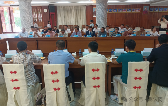 上缅甸中华商会热烈欢迎北京侨商会代表团莅临金多堰