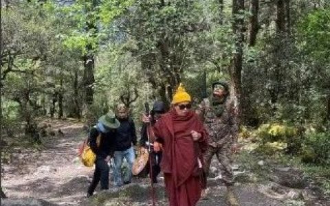 缅泰善男信女崇拜的麦鹏高僧将在喜马拉雅山修炼！
