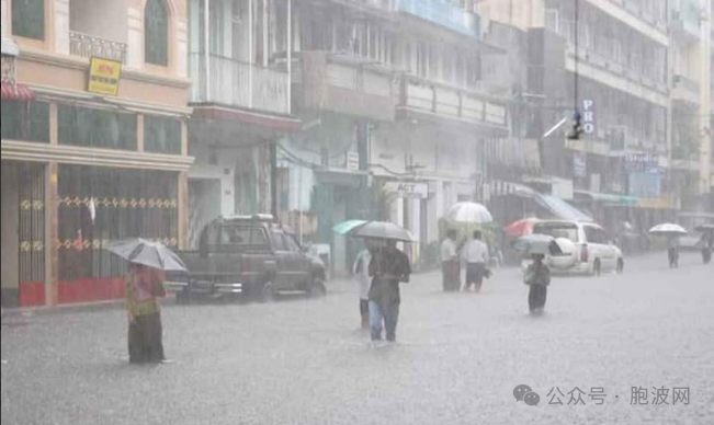 及时雨来了！海上季风开始进入缅甸南部