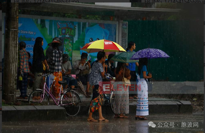 气象预报真准：曼德勒今早终于有“及时雨”——非季节性降雨！