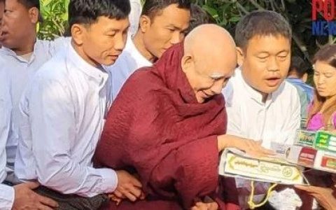 缅甸著名高僧马哈博迪绵大师圆寂
