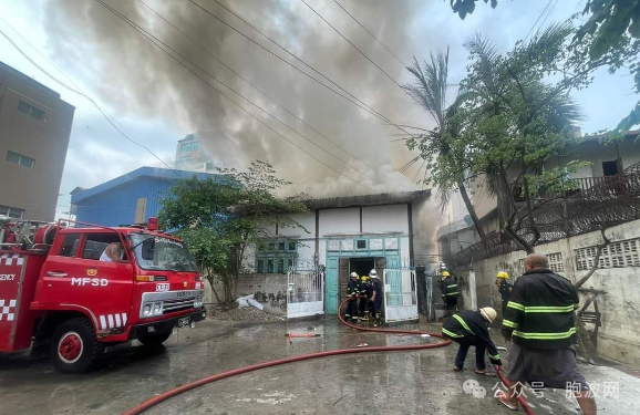 曼德勒昌艾达善镇区煤气爆炸火灾事故死亡人数升至5人