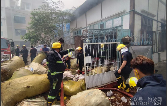 曼德勒昌艾达善镇区煤气爆炸火灾事故死亡人数升至5人