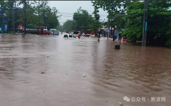 火去水又来：妙瓦迪市被水淹