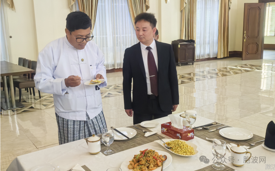 庆祝中缅建交75周年酒店与旅游部主办中华厨艺班开班典礼在内比都与曼德勒同日举行