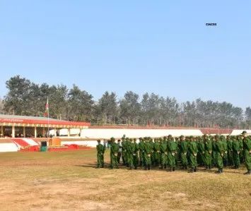 服兵役第十次军训班在缅甸各军区司令部开班