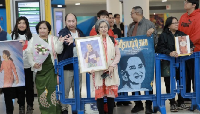 昂山素季80大寿：小儿子抵达纽约