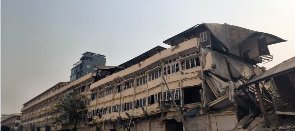 赞！缅甸工程师总会与缅甸地震委员会将尽快为地震受灾建筑进行免费检查评估