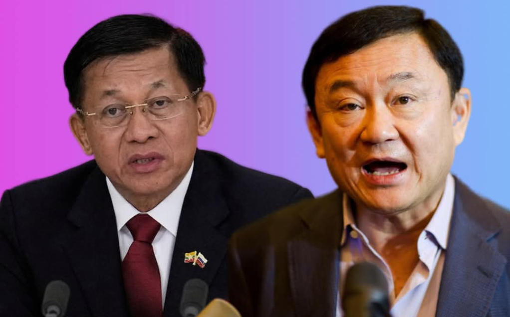 听进去了吗？泰国前总理他信劝说敏昂莱与反对派和谈