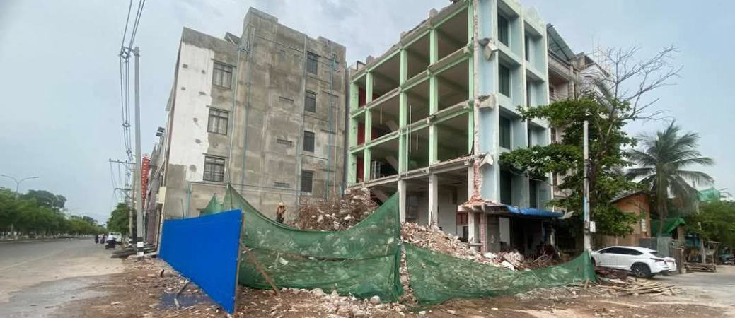 曼德勒市政府：大地震受损建筑80%已经清理
