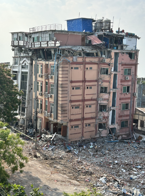 曼德勒市政府：大地震受损建筑80%已经清理