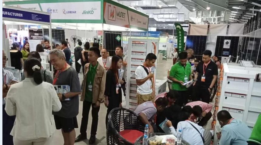 大众急需：太阳能与发电设备展销会在仰光举行